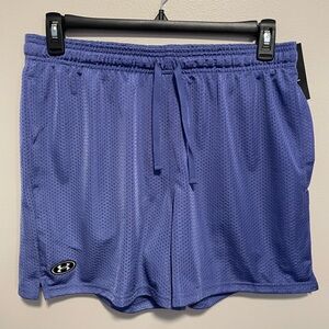 Under Armour Purple Mesh Shorts